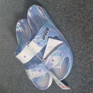 Classic Crocs Marbled Sandal